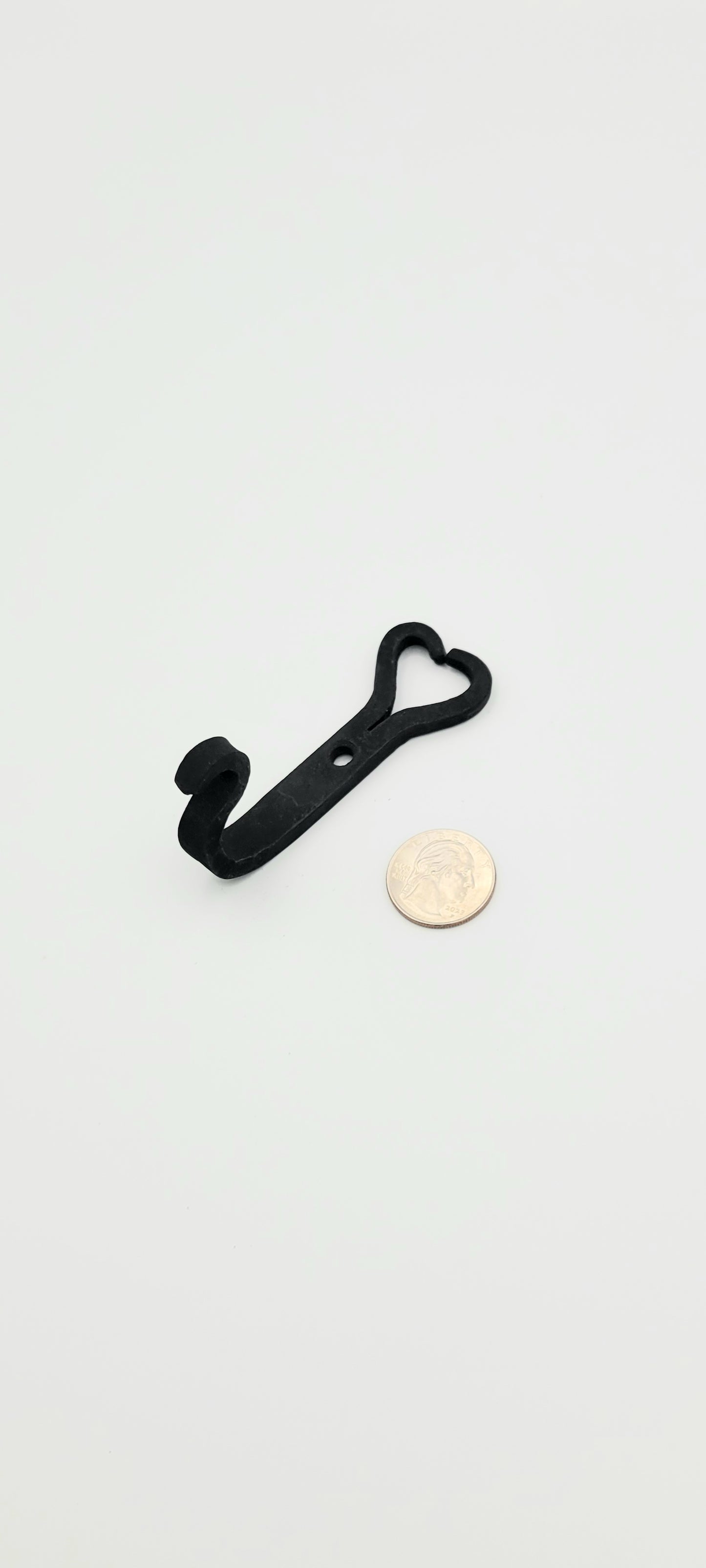 Wrought Iron Heart Hook
