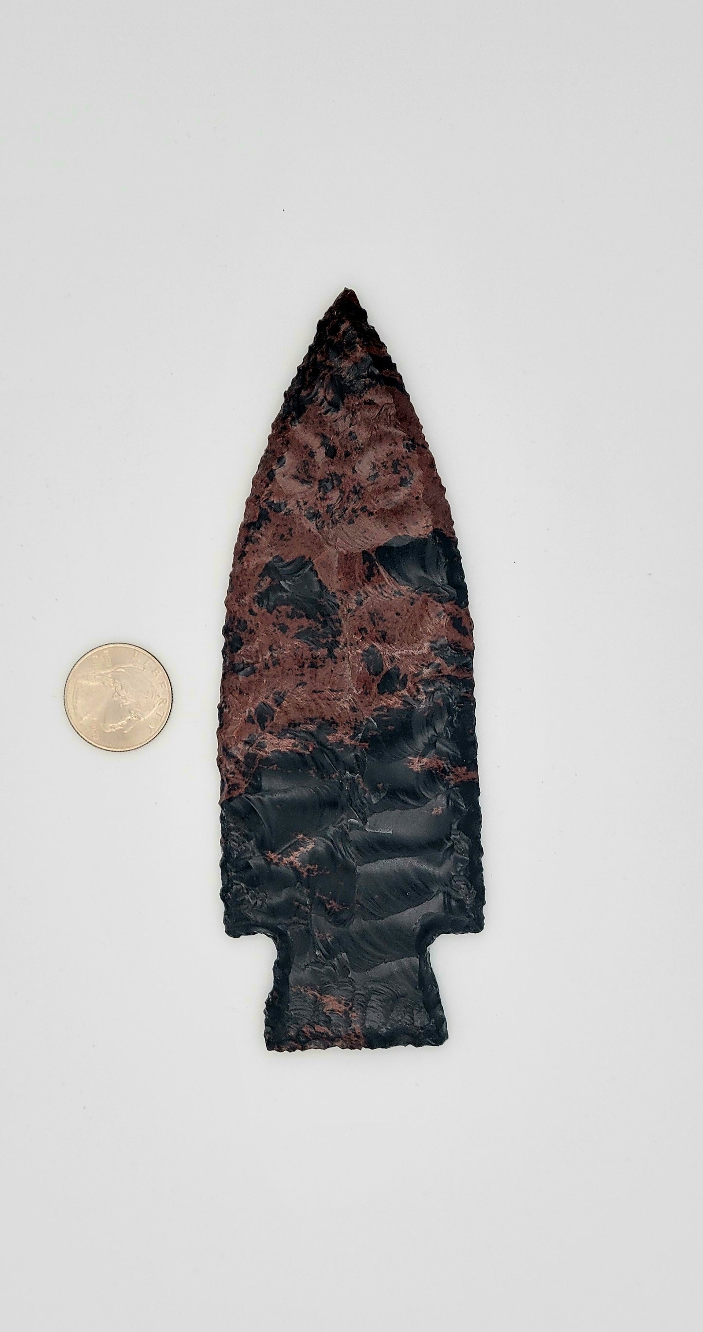 Mahogany Obsidian Spear Head