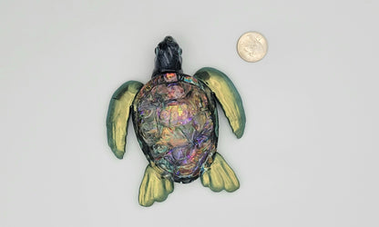 Green Epoxy Turtle