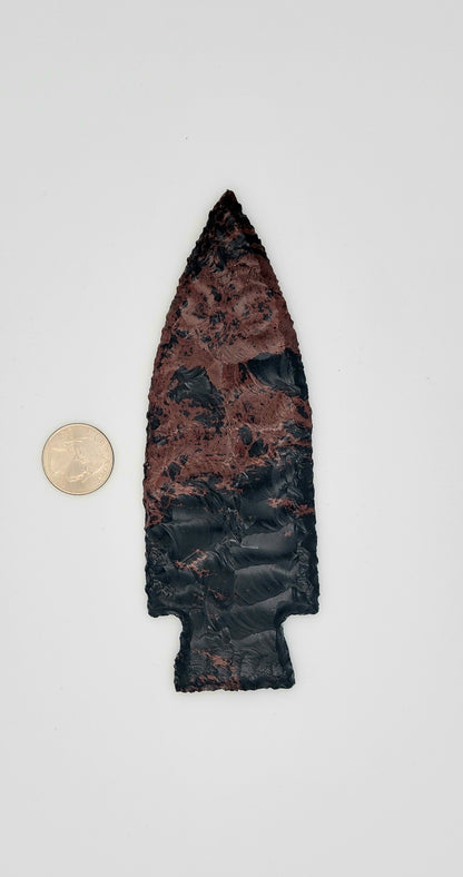 Mahogany Obsidian Spear Head